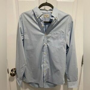 Dockers Men’s Long Sleeve Casual/Dress Shirt - Size Small, Blue